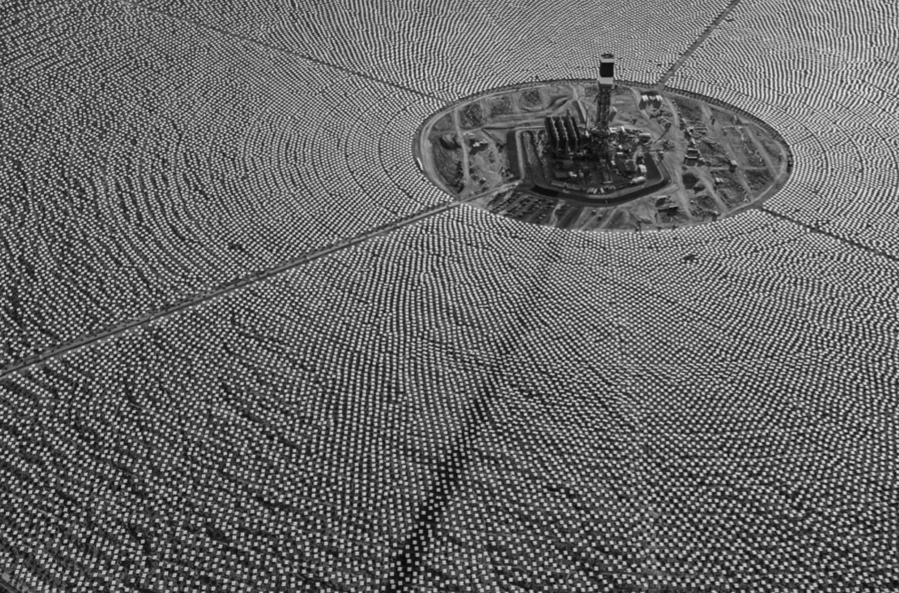 “The largest solar power plant in the world - Ivanpah.”